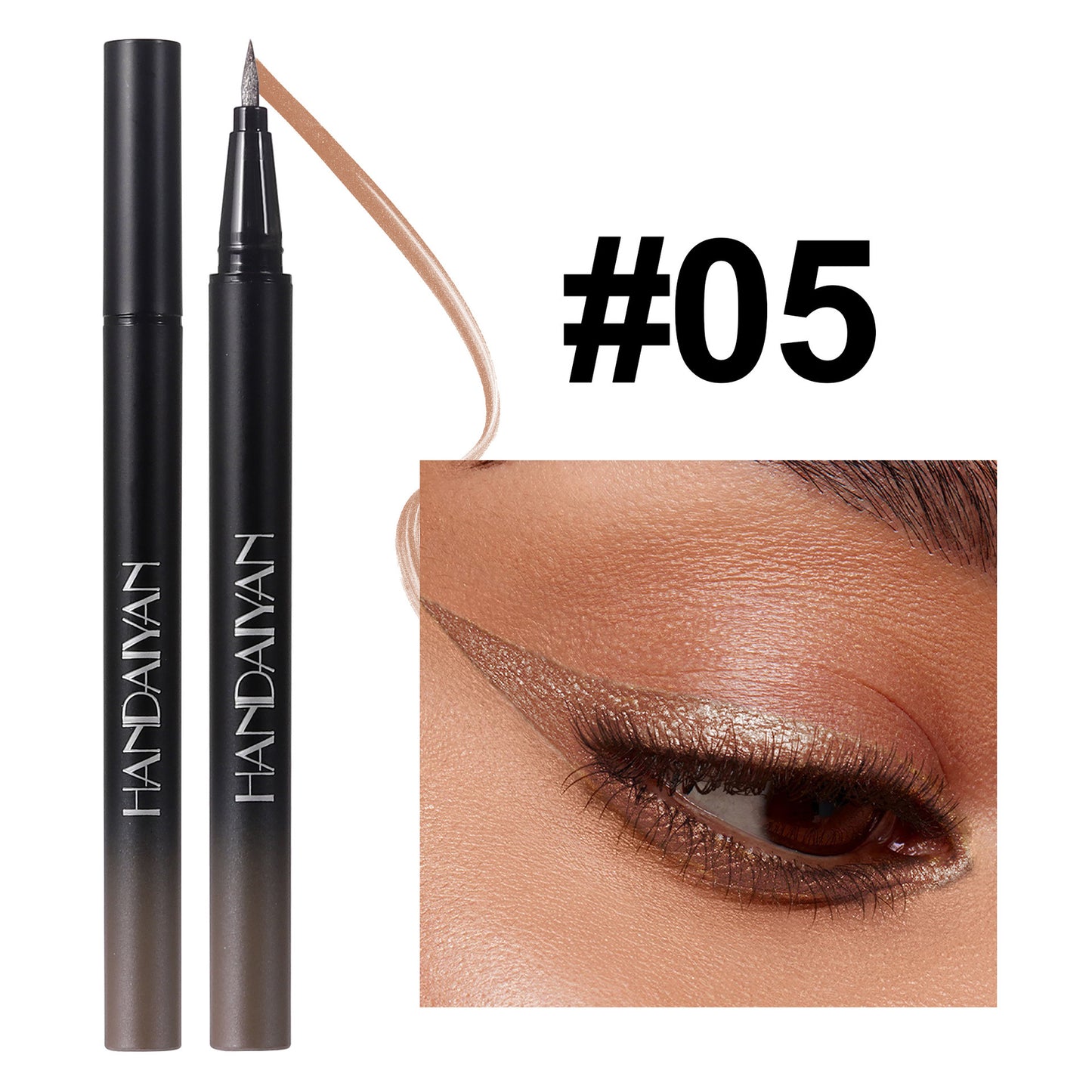 Pearlescent Eyeliner Waterproof And Durable Non-dizzy Makeup
