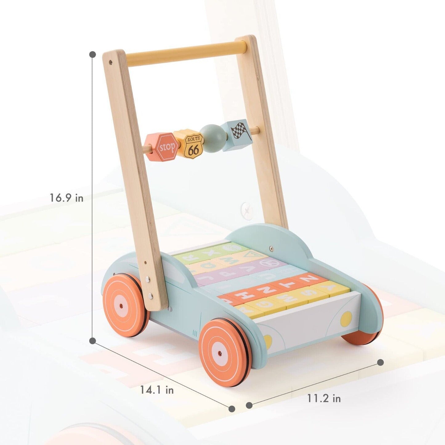 Wooden Baby Walker