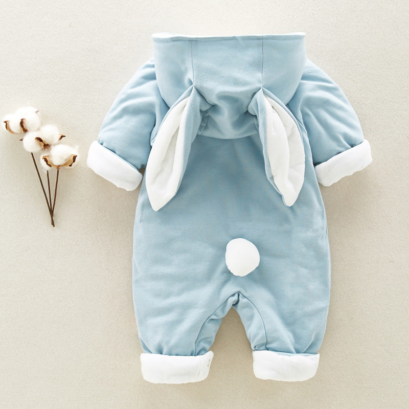 Cotton baby romper thickened