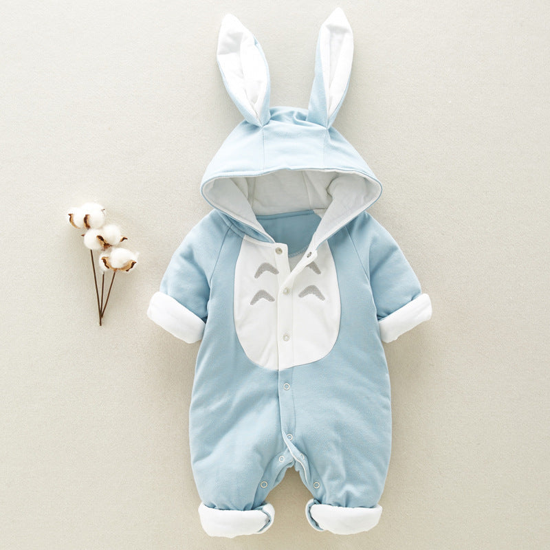 Cotton baby romper thickened