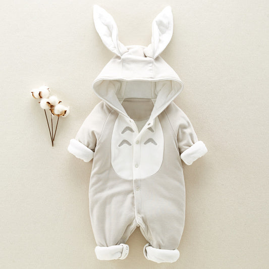 Cotton baby romper thickened