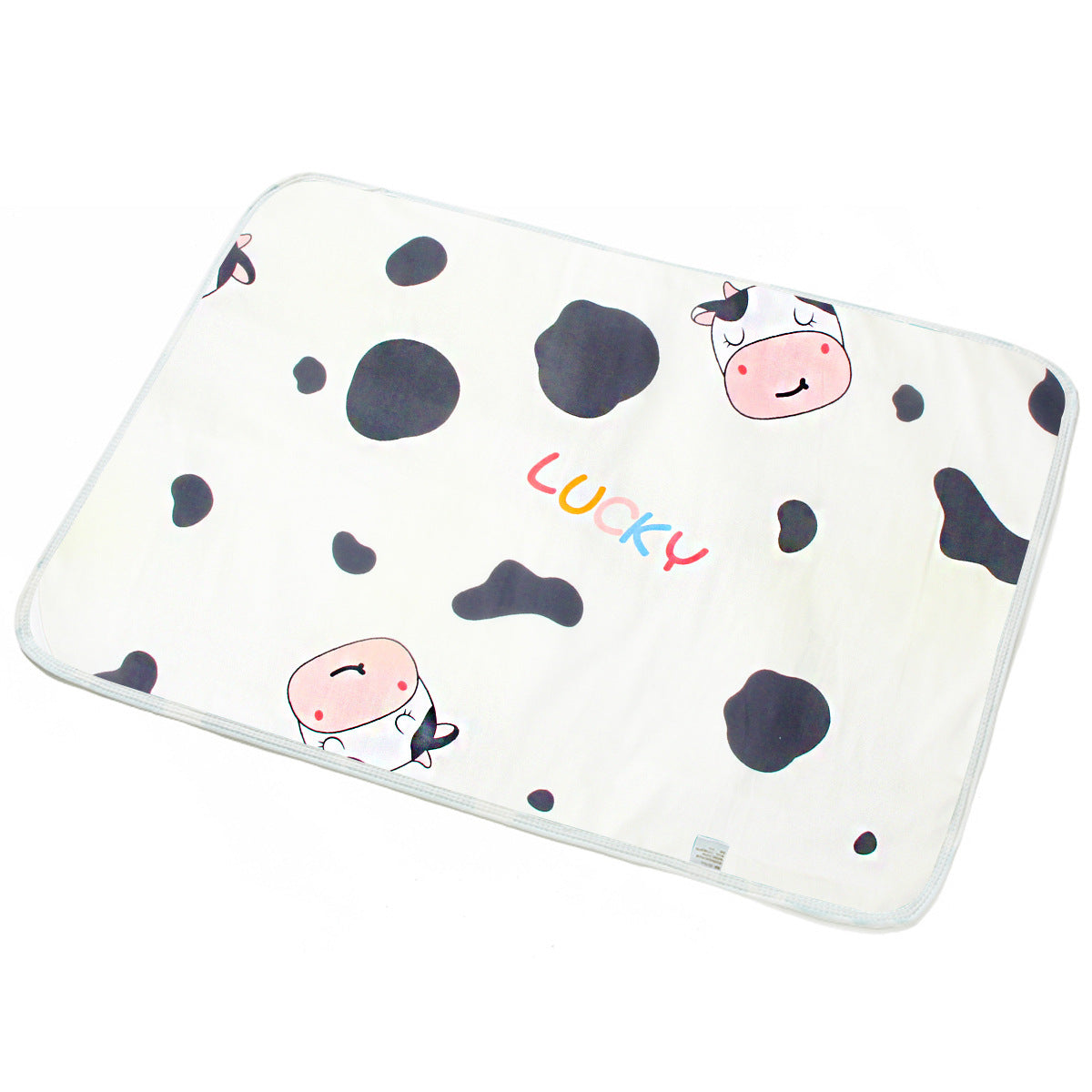 New Baby Breathable And Baby Changing Cotton Cartoon Waterproof Pad